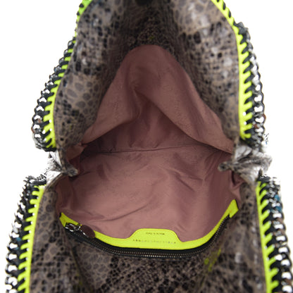 Stella McCartney Eco Python Small Falabella Tote Brown 4 of 8