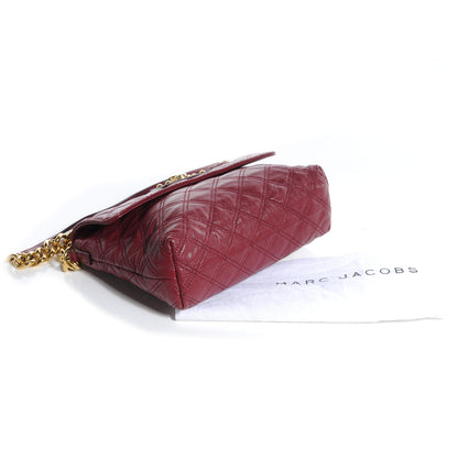 Marc Jacobs Leather Large The Single Bordeaux 4 of 8