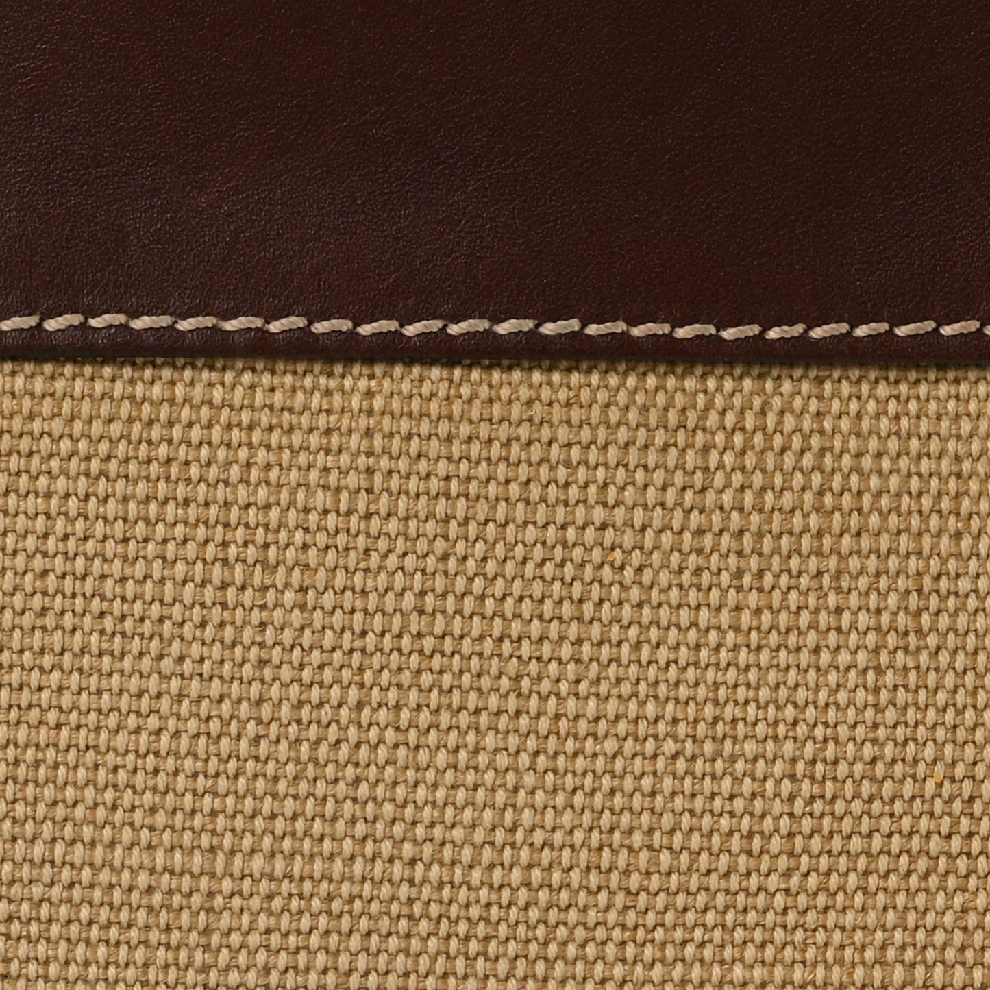 Raffia Calfskin CC Tote Bag Brown