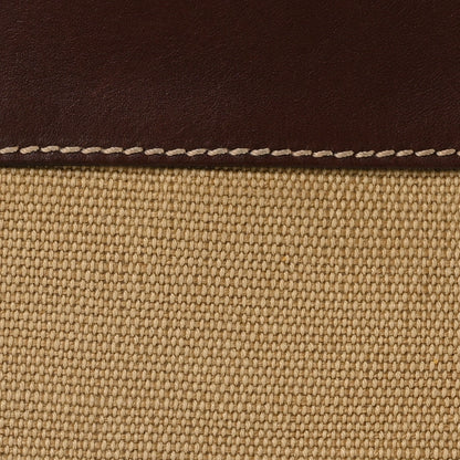 Chanel Raffia Calfskin CC Tote Bag Brown 8 of 10