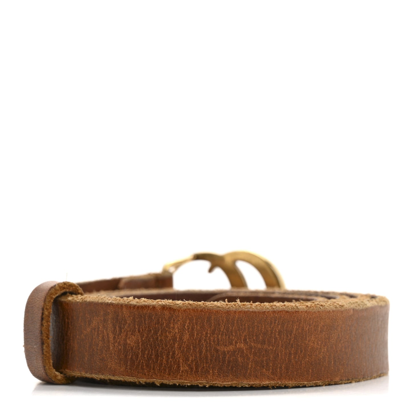 Faded Calfskin Double G 20mm Belt 80 32 Cuir