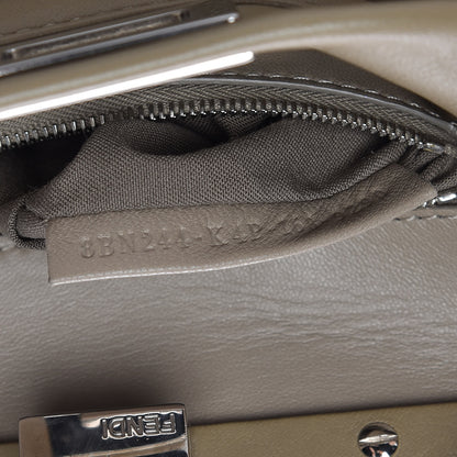 Fendi Nappa Mini Peekaboo Iconic Satchel Tortora 8 of 14