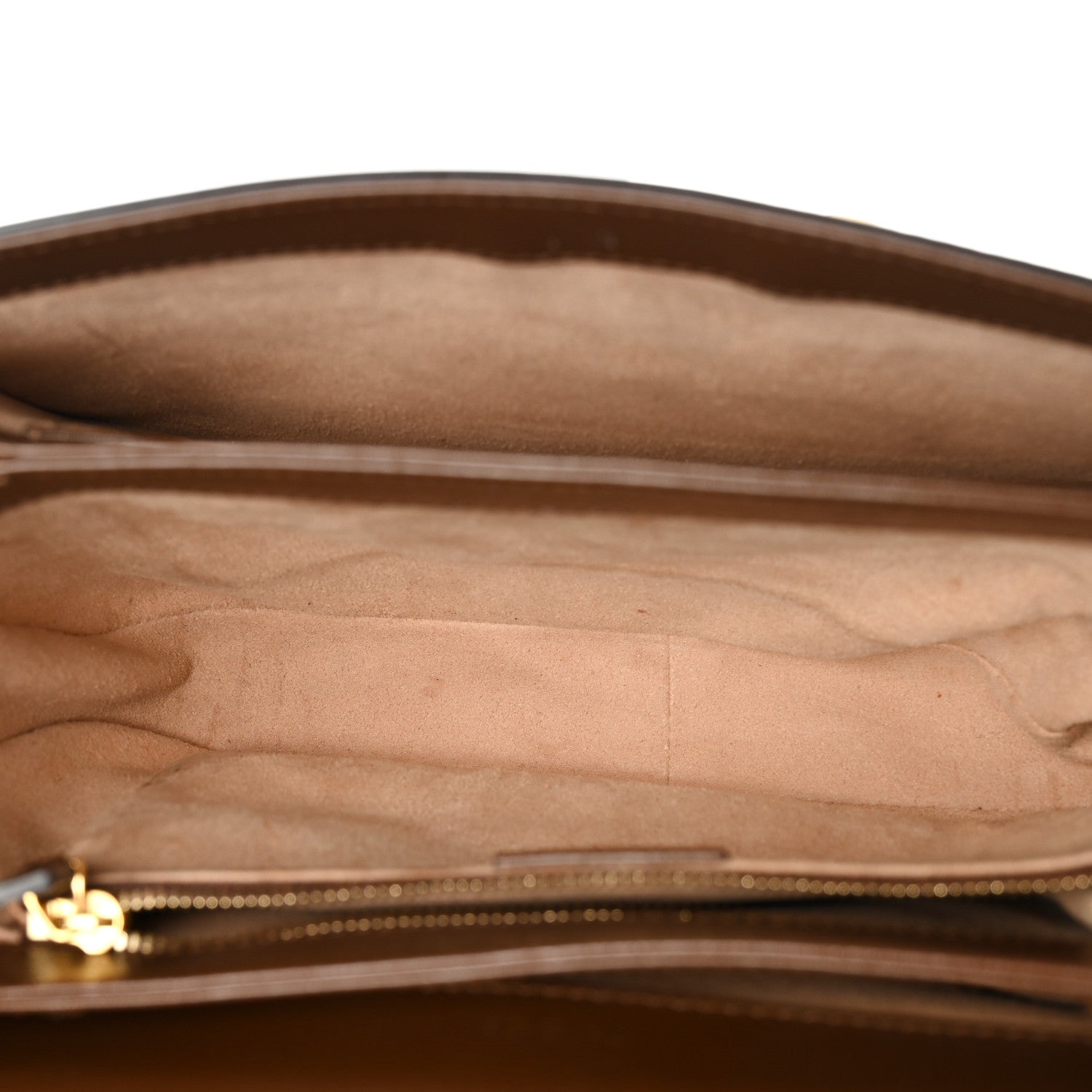 Gucci GG Supreme Monogram Horsebit 1955 Shoulder Bag Beige Brown Sugar 5 of 12