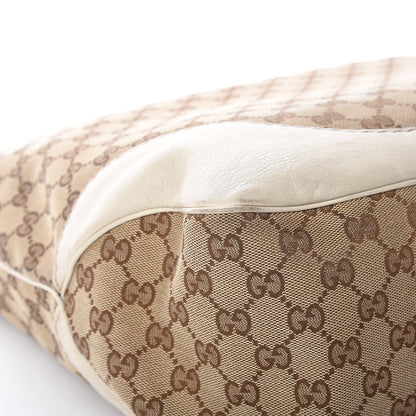 Gucci Monogram Medium Charlotte Hobo Off White 14 of 14
