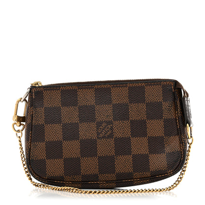 Louis Vuitton Damier Ebene Mini Pochette Accessories 1 of 7