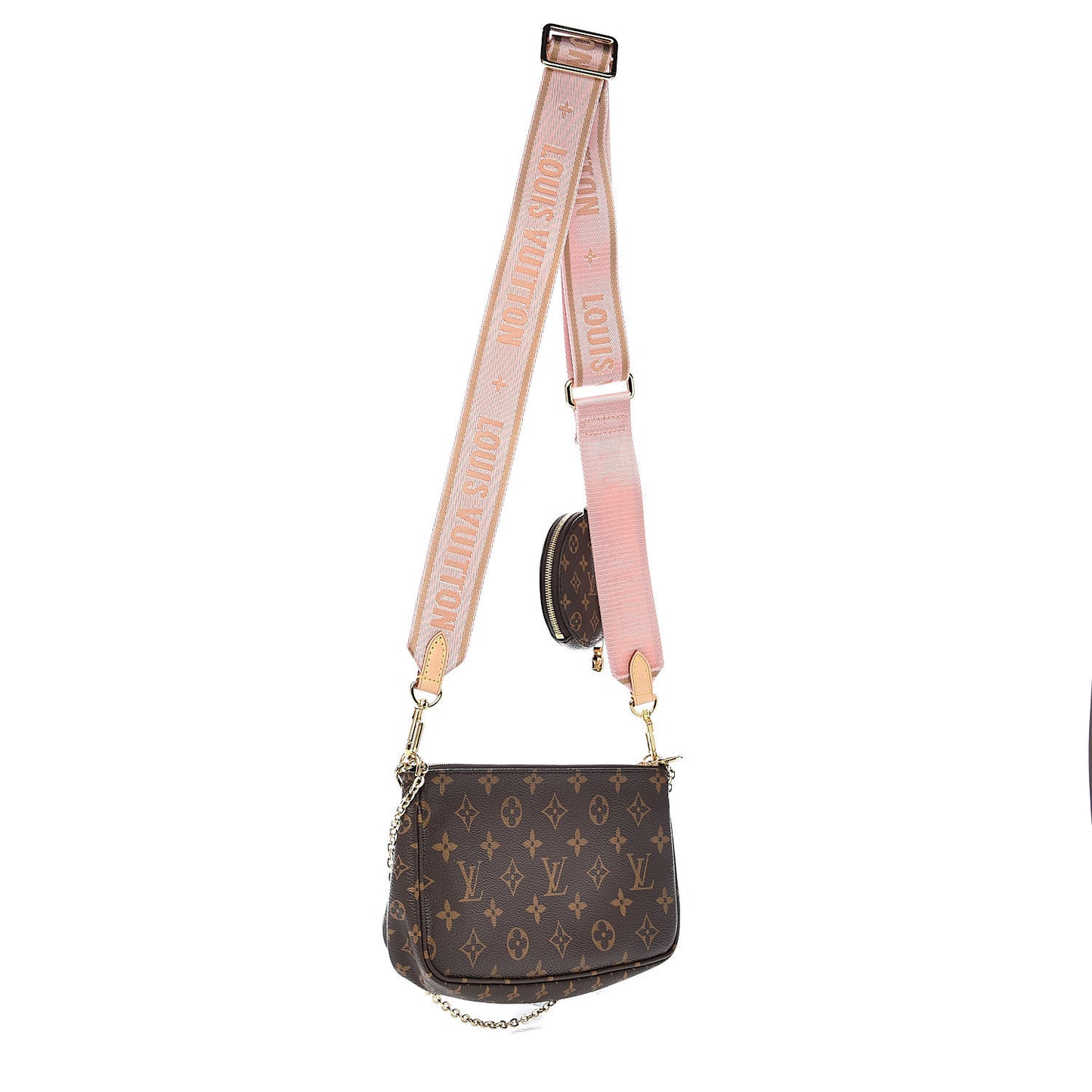 Monogram Multi Pochette Accessories Rose Clair