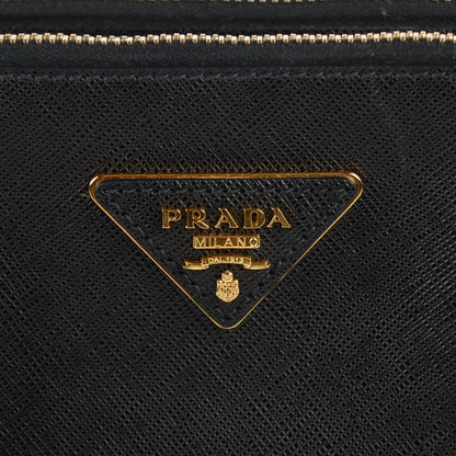 Prada Saffiano Large Galleria Double Zip Tote Black 6 of 10