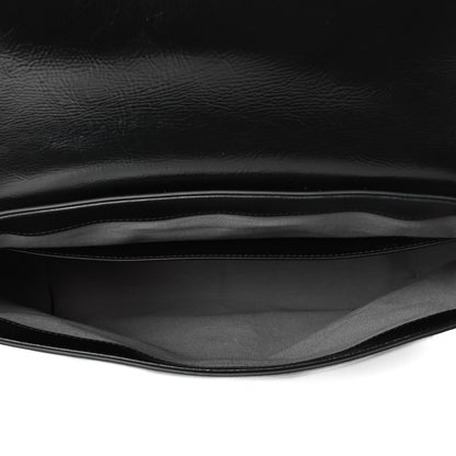 Givenchy Creased Patent Calfskin Medium ID Flap Black 4 of 7
