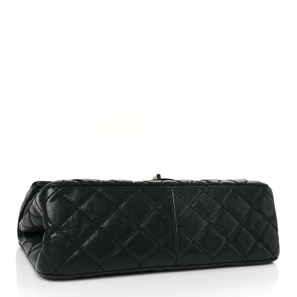 Chanel Iridescent Calfskin Quilted 2.55 Reissue 226 Flap Dark Grey 4 of 11