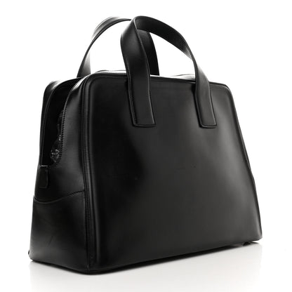 Prada Vitello Bowler Black 2 of 10