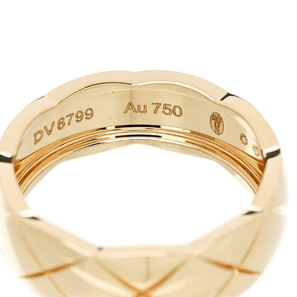 Chanel 18K Yellow Gold Small Coco Crush Ring 53 6.5 5 of 6