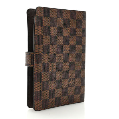 Louis Vuitton Damier Ebene Medium Ring Agenda Cover 3 of 6