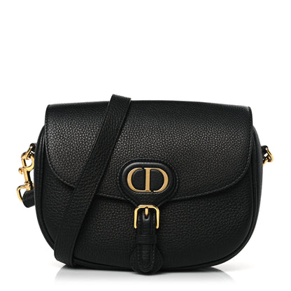 Christian Dior Grained Calfskin Medium Bobby Flap Black 1 of 9