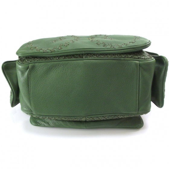 Bottega Veneta Cervo Python Cocker Hobo LTD ED Green 4 of 10