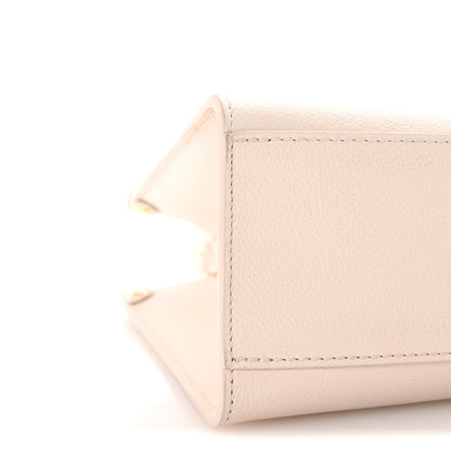 Louis Vuitton Calfskin Lock & Go Tote Quartz 8 of 9
