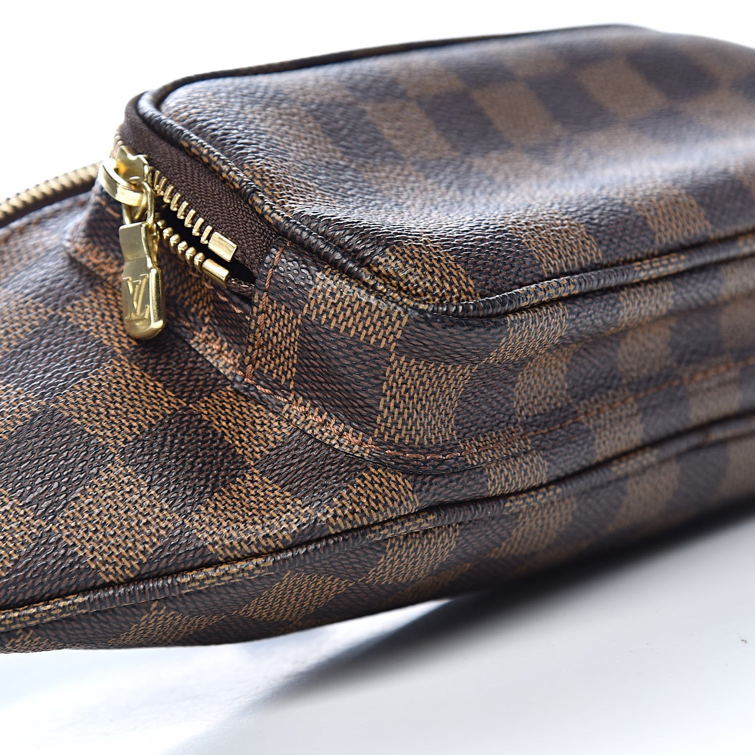 Louis Vuitton Damier Ebene Melville Bum Bag 9 of 11