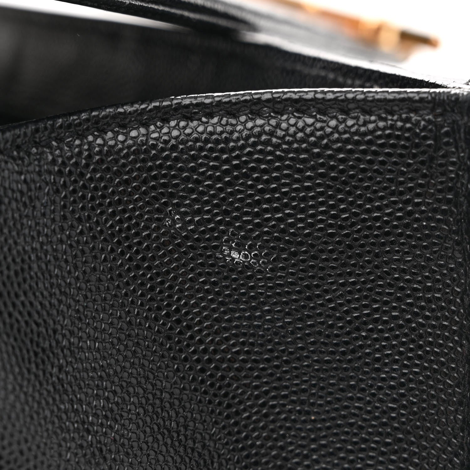Saint Laurent Grain De Poudre Matelasse Chevron Large Monogram Satchel Black 14 of 15