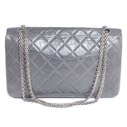 Chanel Aged Calfskin 50th Anniversary 2.55 Reissue 227 Flap Grey 3 of 7