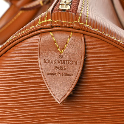 Louis Vuitton Epi Keepall 55 Cipango 7 of 11