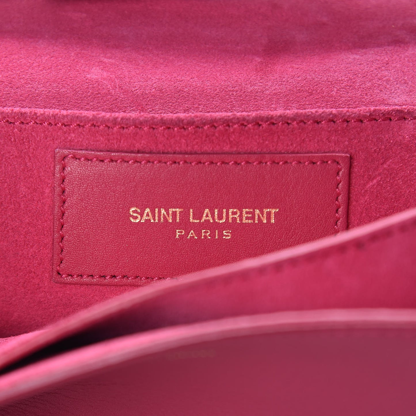 Calfskin Small Classic Y Satchel Bubblegum