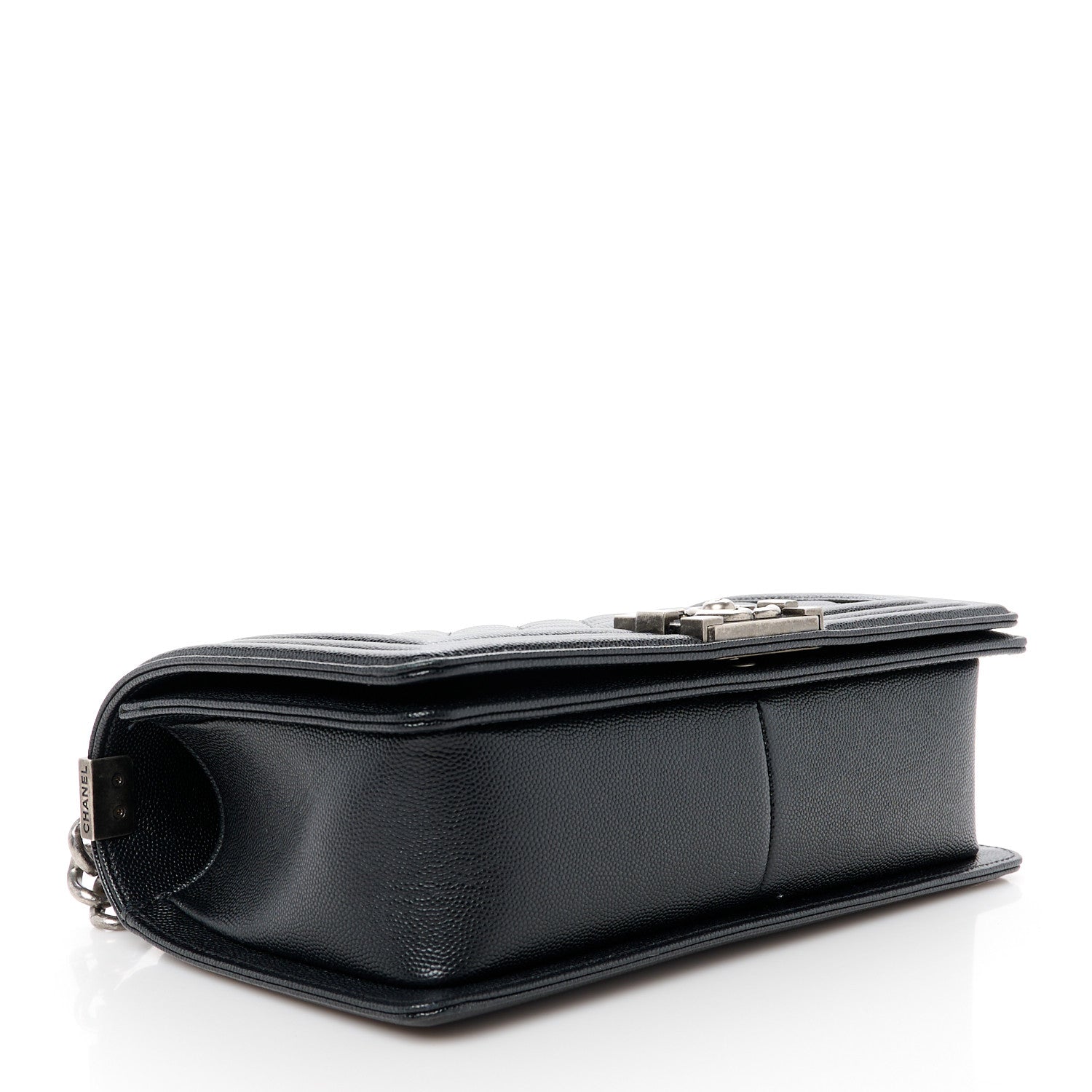 Chanel Caviar Quilted Medium Boy Flap Black 4 of 11