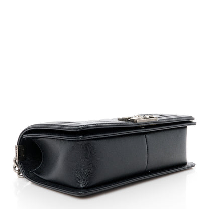 Chanel Caviar Quilted Medium Boy Flap Black 4 of 11