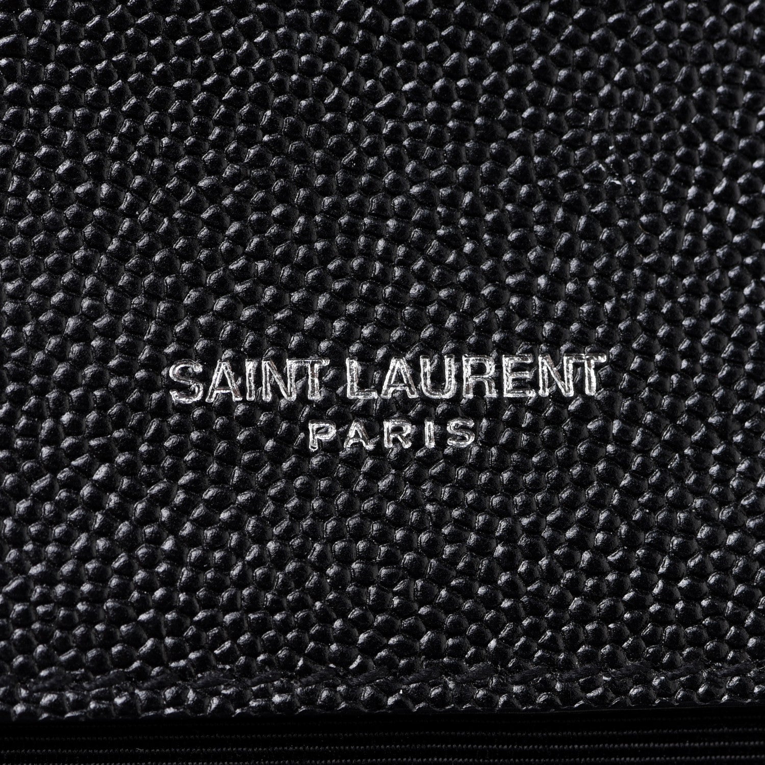 Saint Laurent Grain De Poudre Medium Classic Monogram Kate Satchel Black 7 of 12