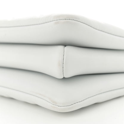 Louis Vuitton Lambskin Embossed Monogram Coussin BB White 10 of 12