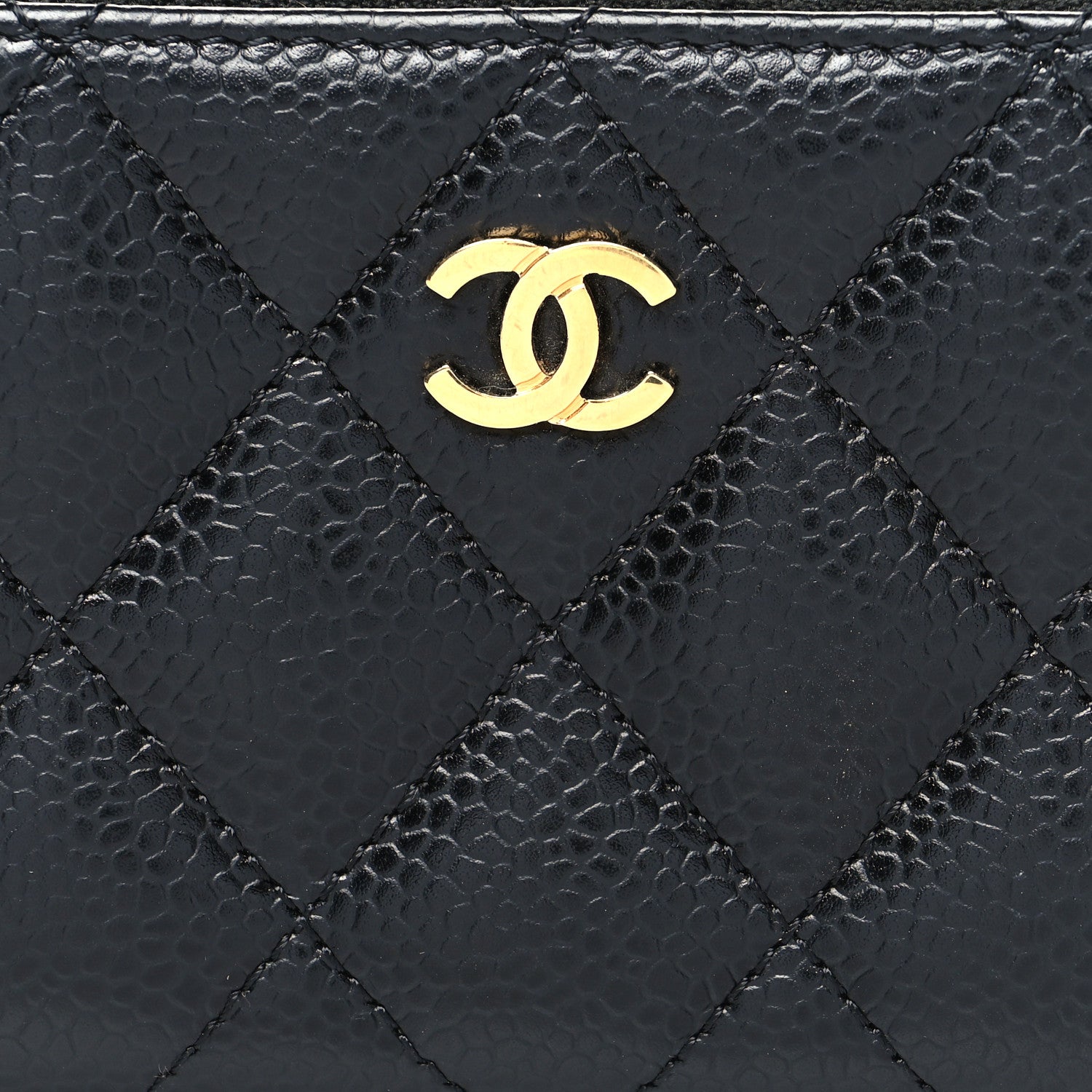 Chanel Caviar Quilted Classic Zipped Coin Purse Black 8 of 11