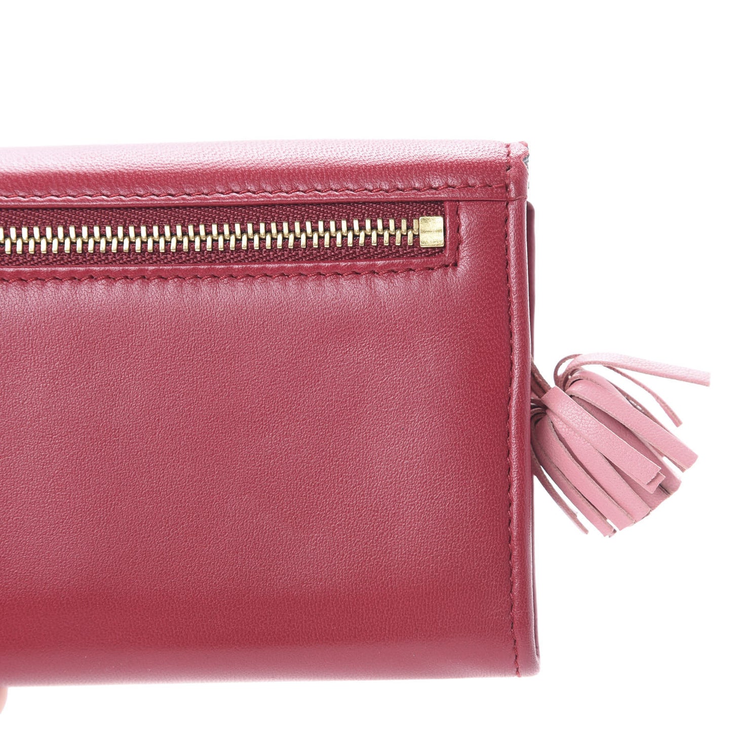 Calfskin Continental Wallet Lipstick