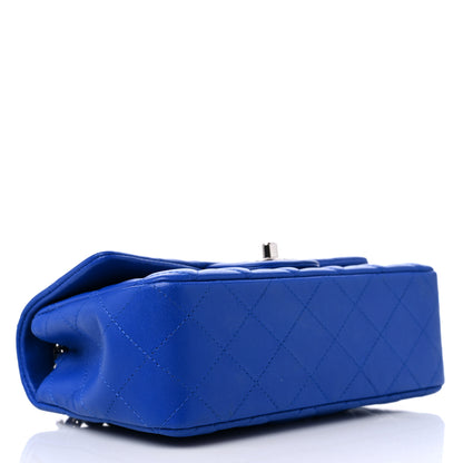 Chanel Lambskin Quilted Mini Rectangular Flap Royal Blue 4 of 12