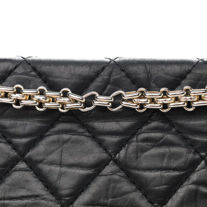 Chanel Aged Calfskin Quilted 50th Anniversary 2.55 Reissue 227 Flap Black 10 of 11