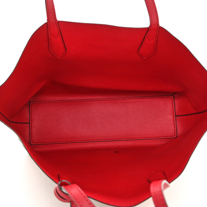 Burberry Haymarket Check Medium Reversible Tote Red 9 of 19