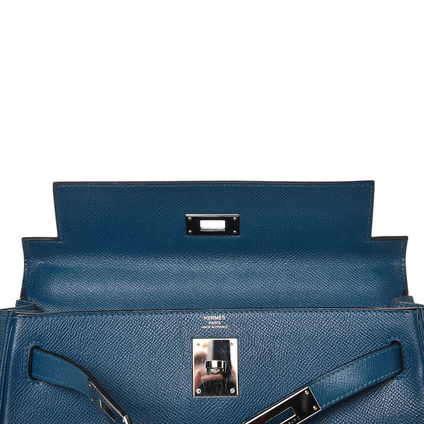 Epsom Retourne Kelly 28 Bleu Thalassa