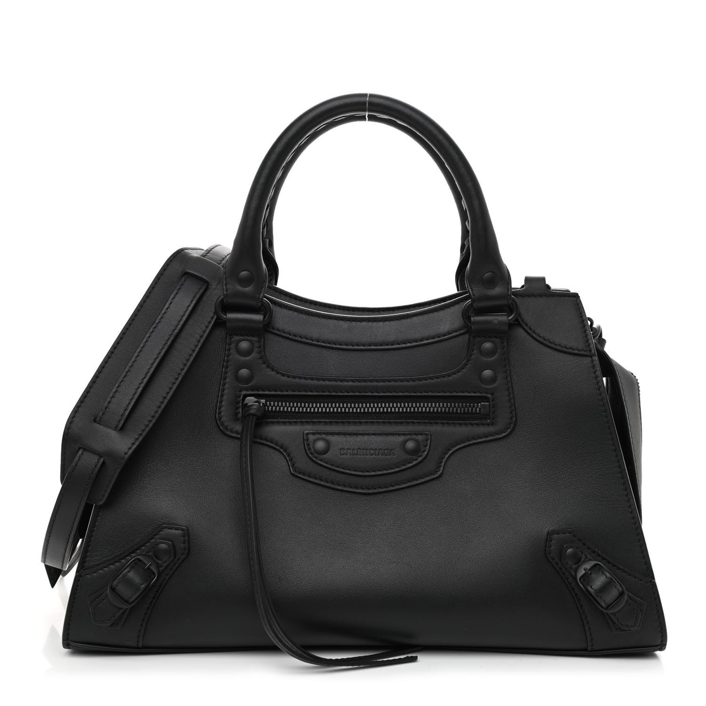 Smooth Calfskin Neo Classic Black Hardware S City Black