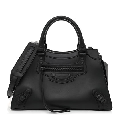Balenciaga Smooth Calfskin Neo Classic Black Hardware S City Black 1 of 8
