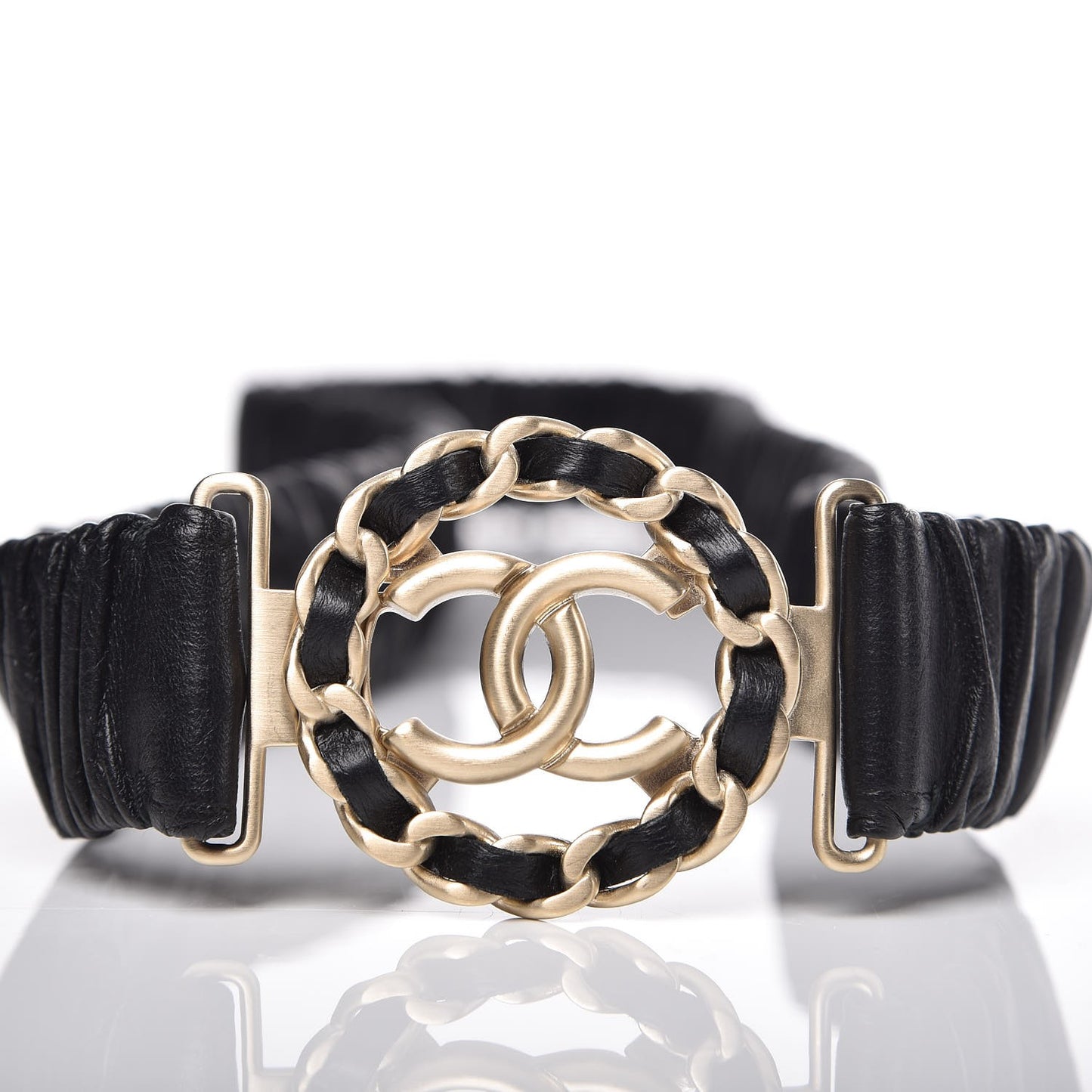 Lambskin CC Belt 90 Black