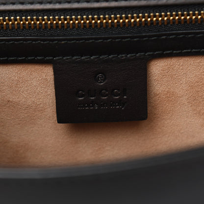 Gucci Calfskin Small Sylvie Shoulder Bag Black 6 of 13