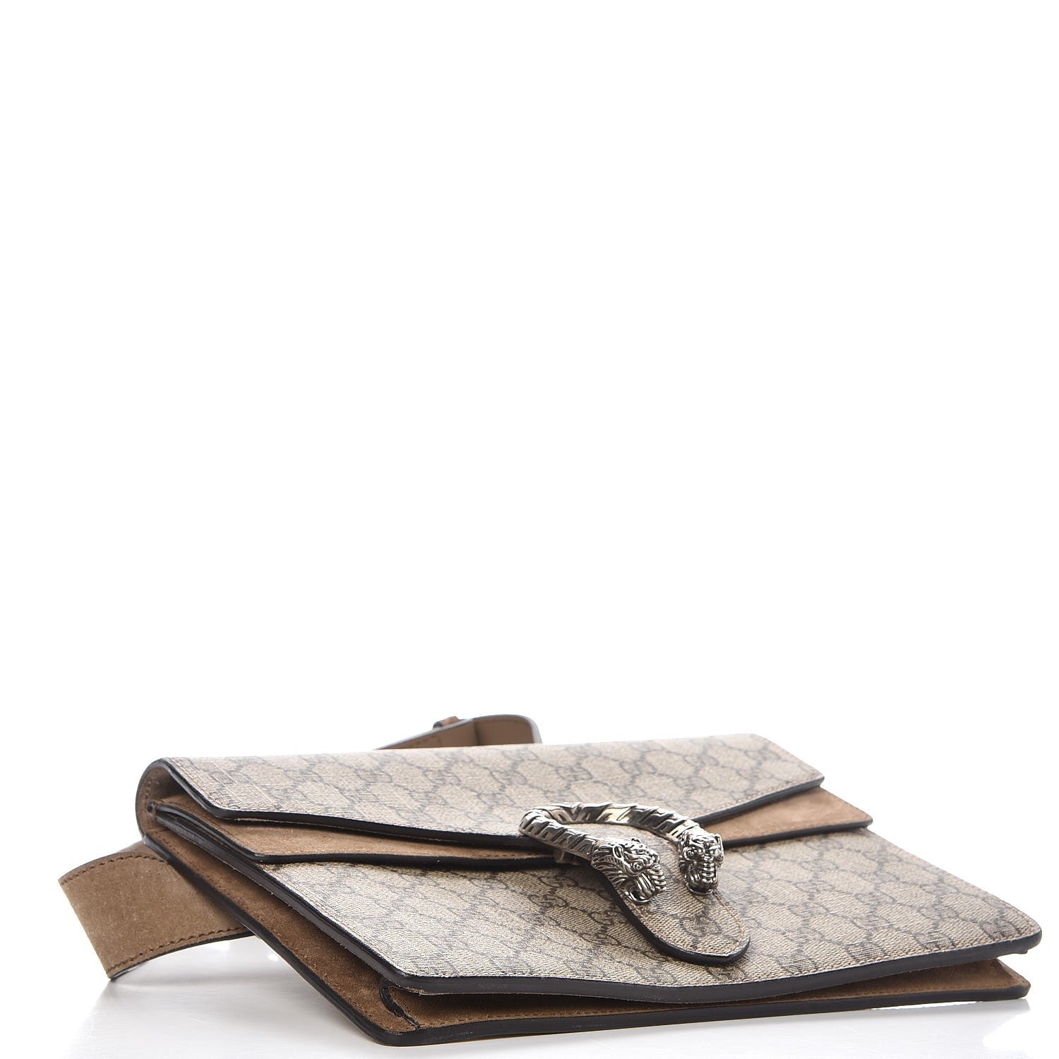 Gucci GG Supreme Monogram Dionysus Belt Bag Taupe 4 of 9
