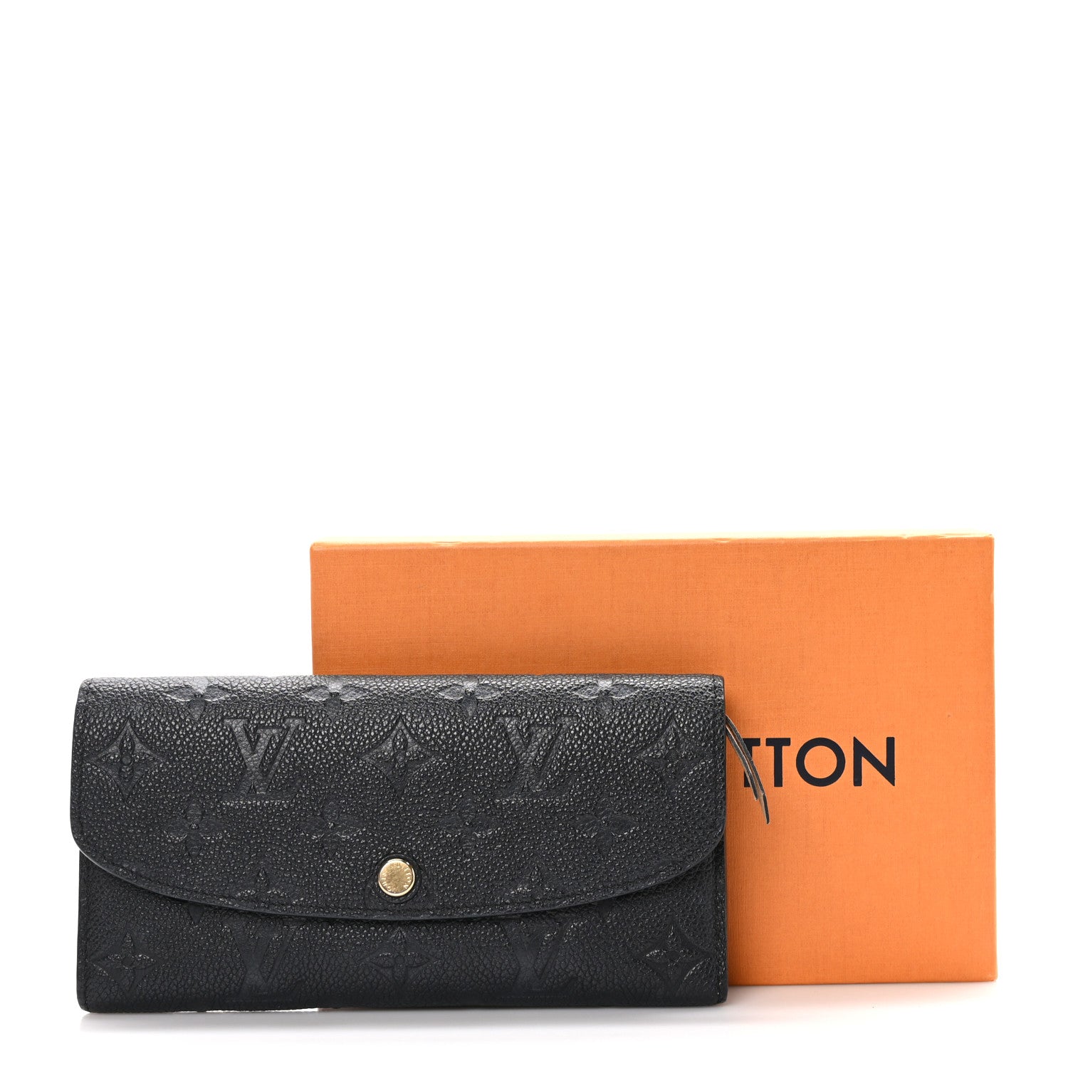 Louis Vuitton Empreinte Emilie Wallet Black Dune 8 of 8