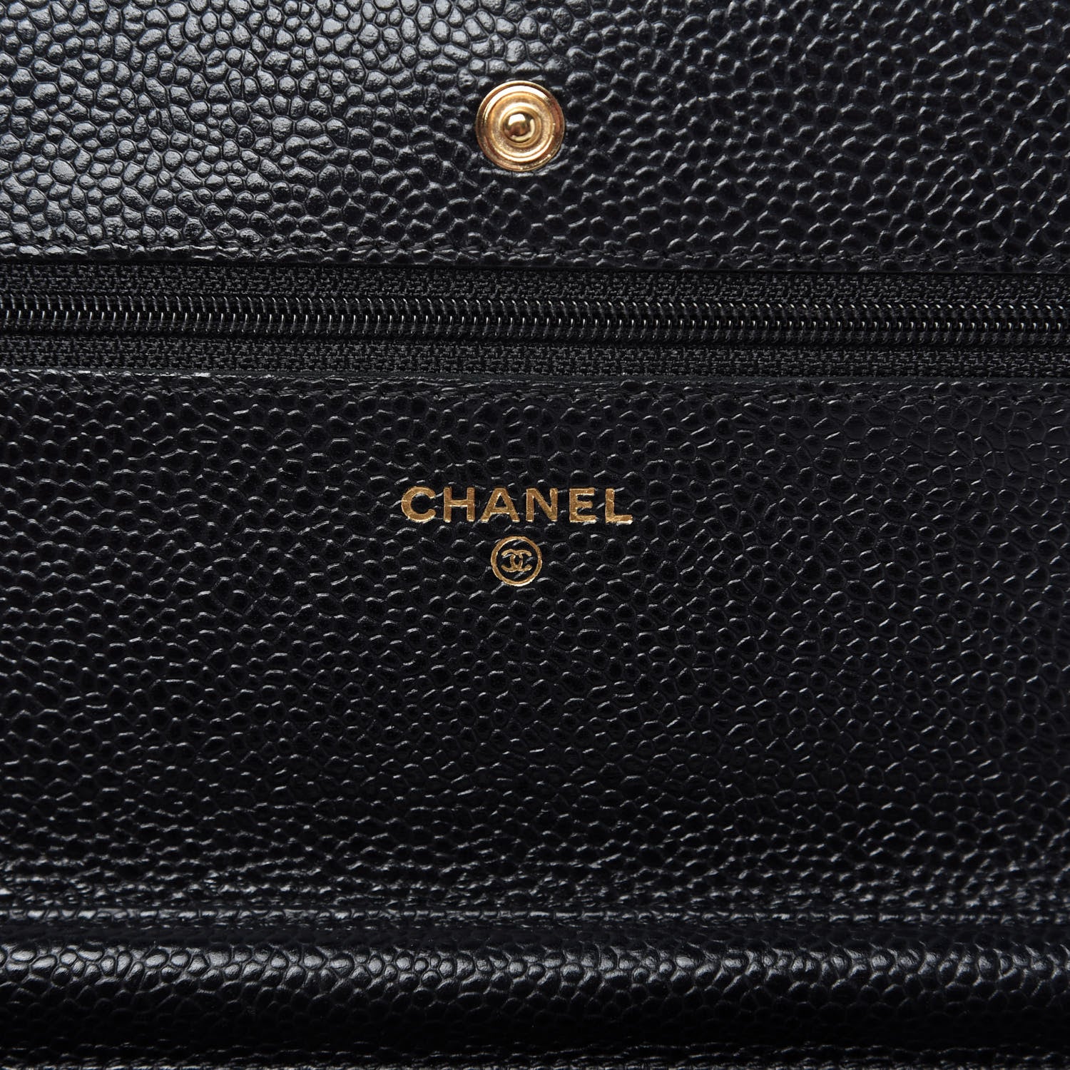 Chanel Caviar Quilted Wallet On Chain WOC Black 8 of 11