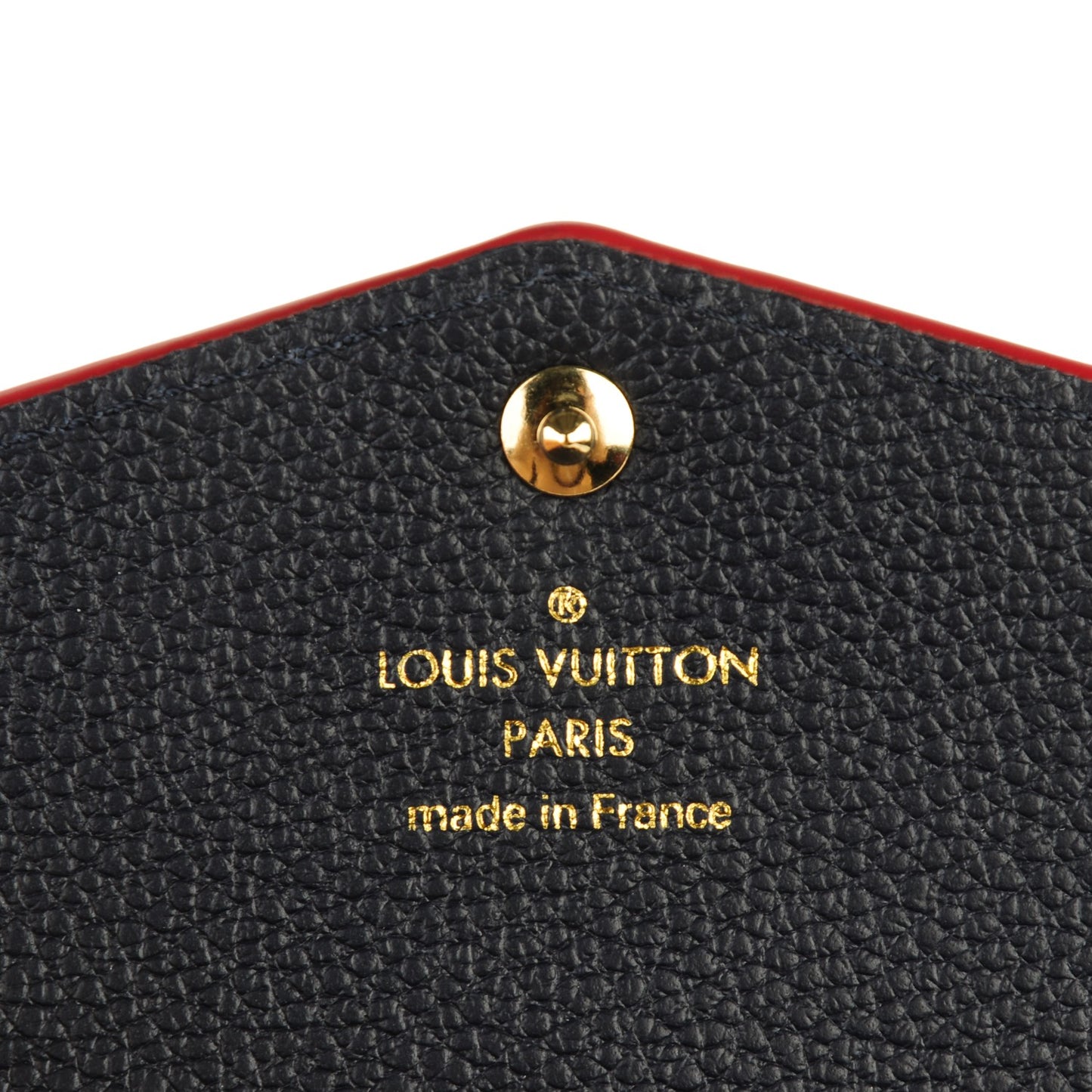 Empreinte Key Pouch Marine Rouge