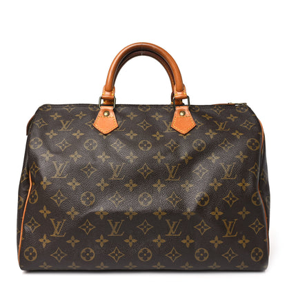 Louis Vuitton Monogram Speedy 35 1 of 12