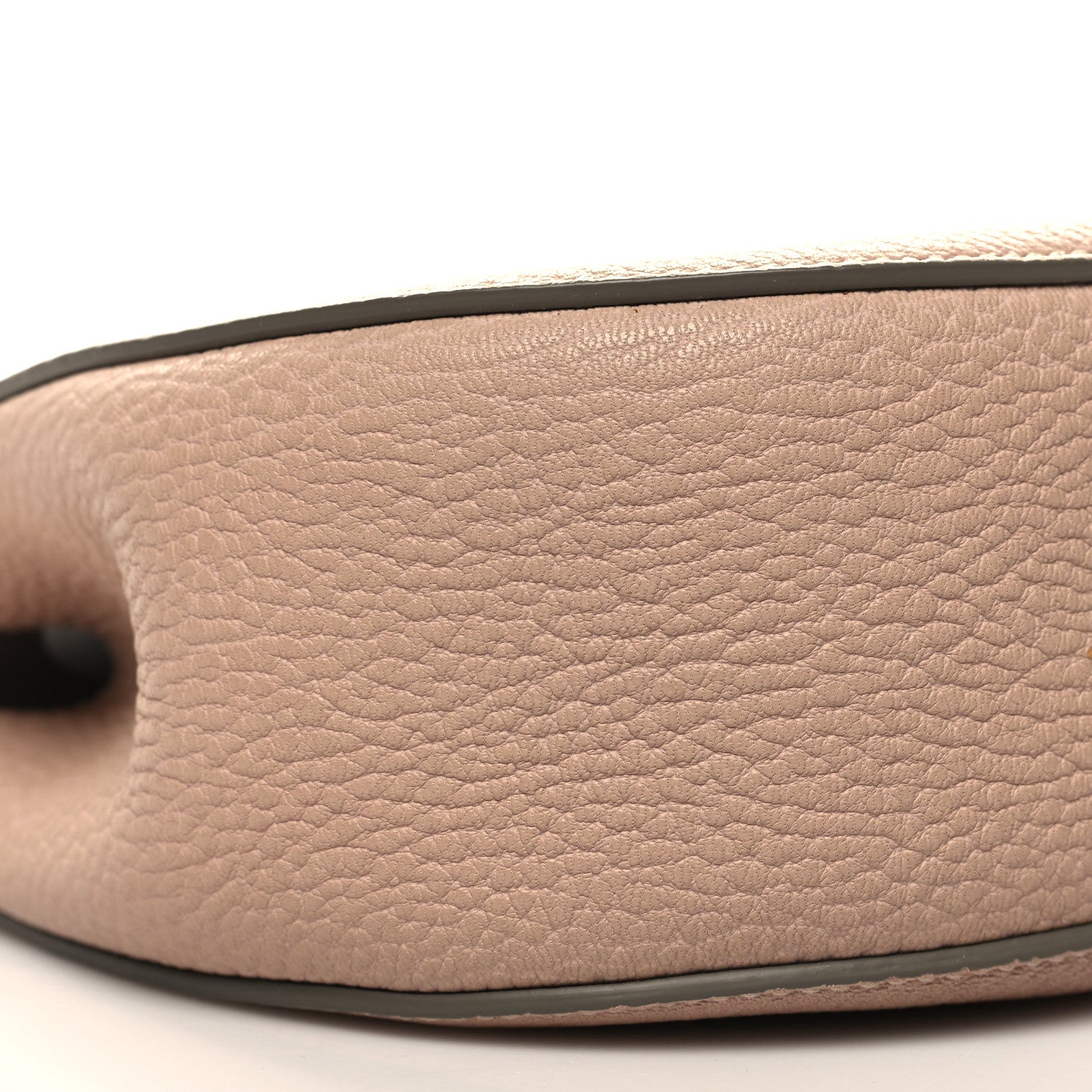 Chloe Grained Lambskin Medium Drew Shoulder Bag Cement Pink 9 of 10