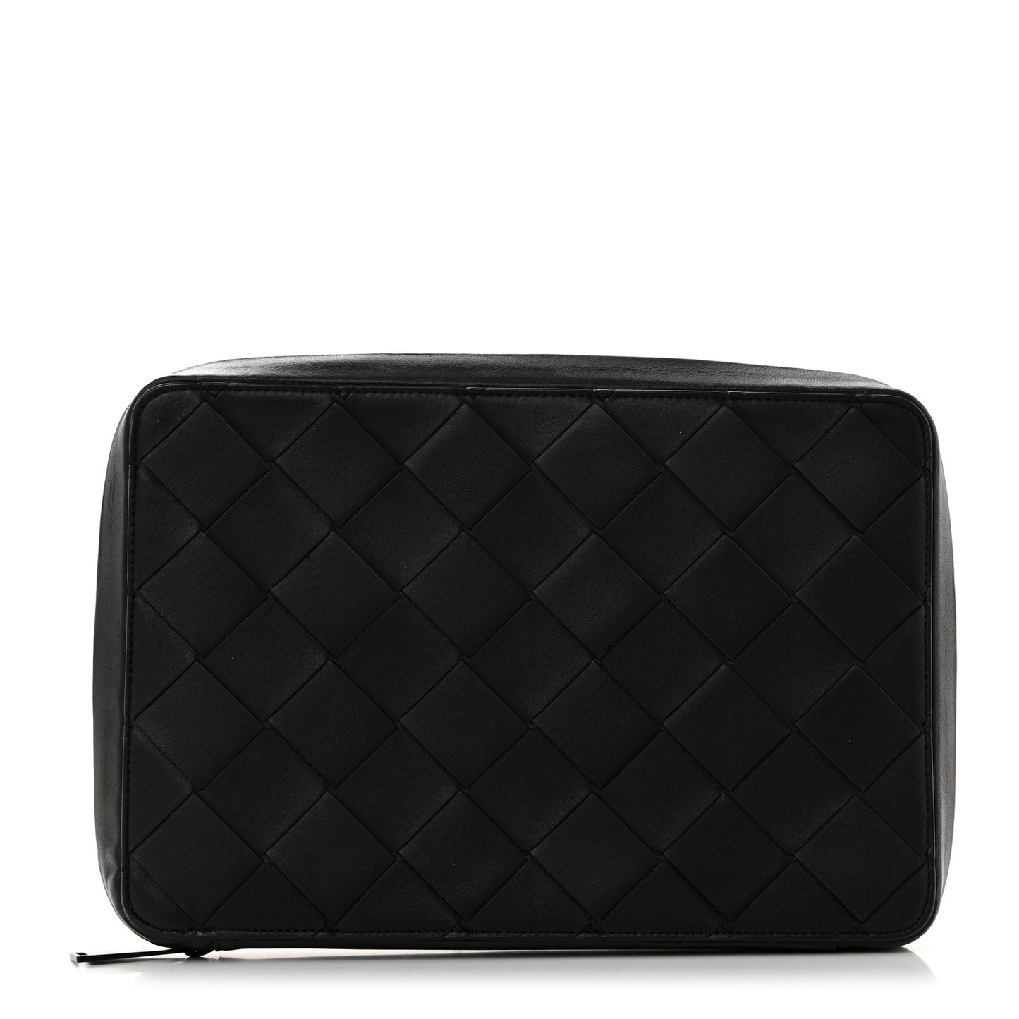 Nappa Intrecciato Organizer Case Black