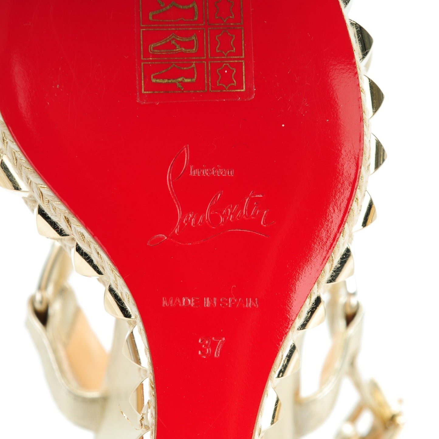 Nappa Silk Cataclou 140 Wedge Sandals 37 Sahara Light Gold