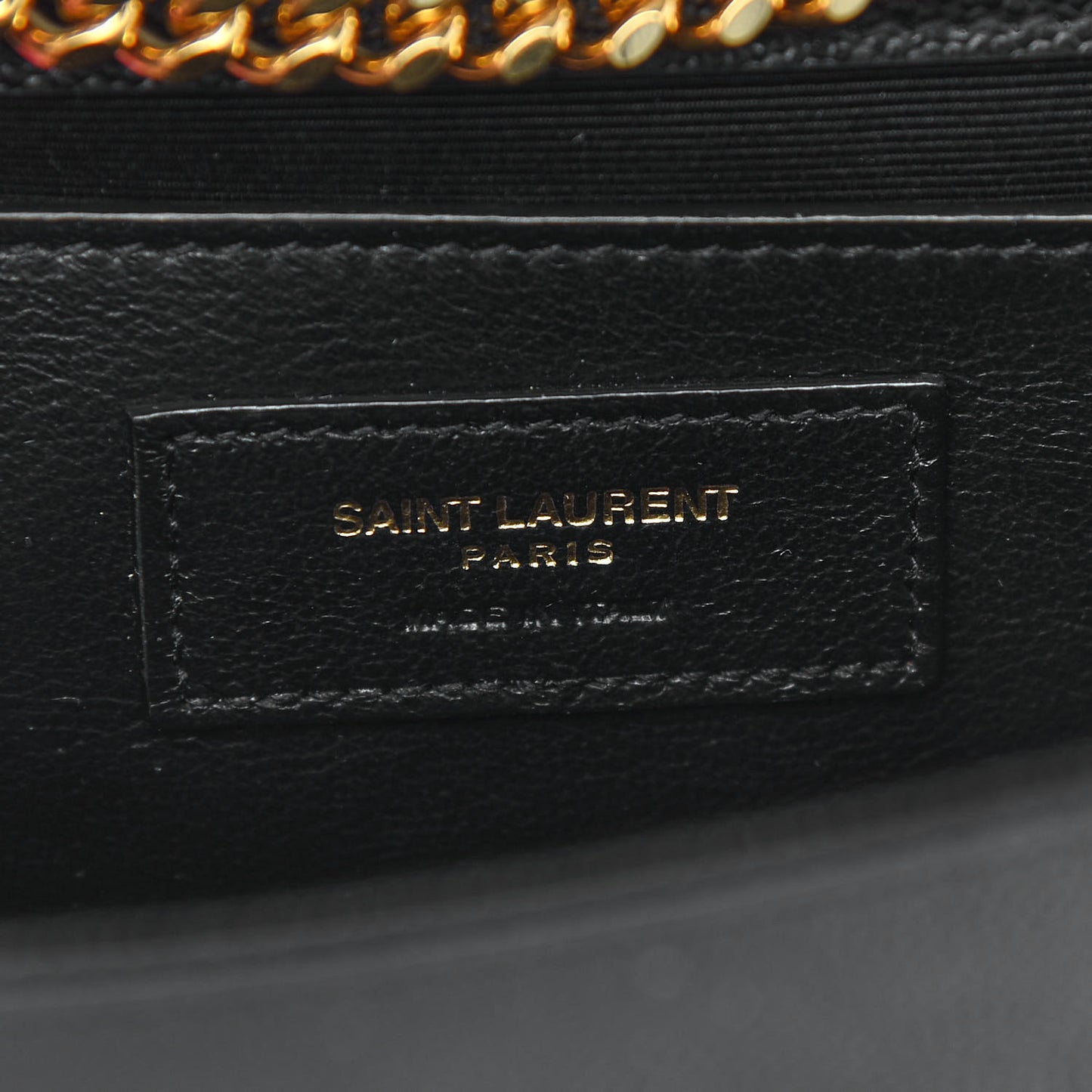 Grain De Poudre Small Monogram Kate Satchel Black