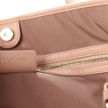 Christian Dior Coated Canvas Cannage Medium Panarea Tote Rosato 12 of 13