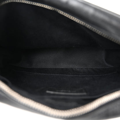 Saint Laurent Linen Canvas Monogram Lou Camera Bag Black 5 of 13