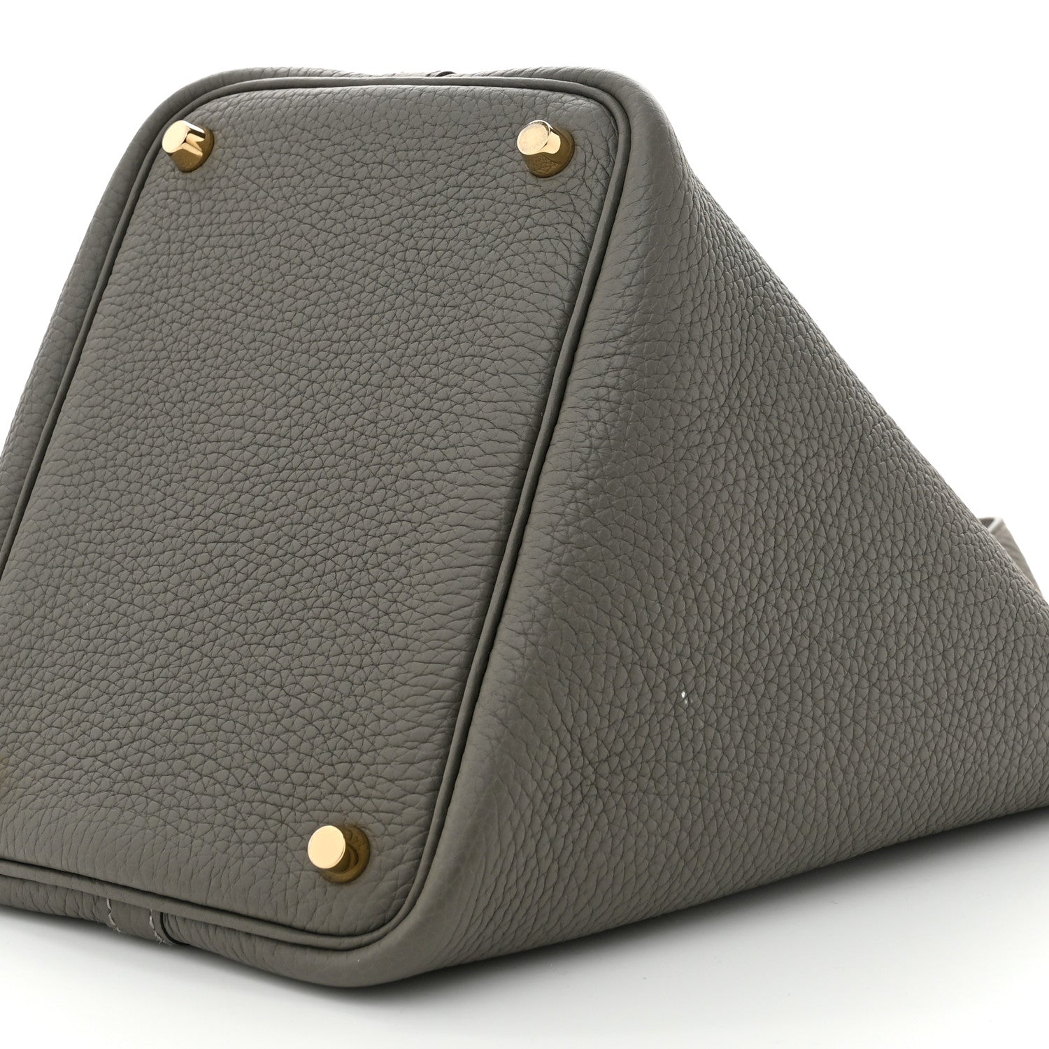 Hermes Taurillon Clemence Picotin Lock 18 PM Gris Meyer 10 of 12